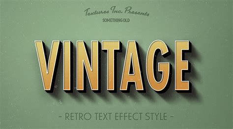 Stunning Adobe Photoshop Vintage Text Effects Made Easy