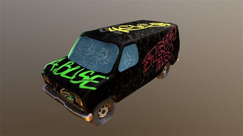 Van Graffiti #GraffitiChallenge - Download Free 3D model by Matt Smith (@mattwillsmith) [1e72412 ...