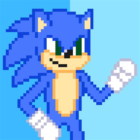 Pixel Movie Sonic by AstroPixelsNG on Newgrounds