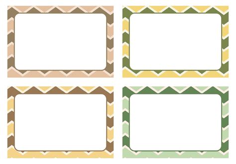 Cubby Name Tags Printables