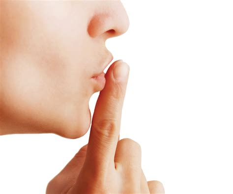 Finger On Lips Shhh PNG Transparent Finger On Lips Shhh.PNG Images ...