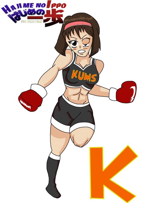 Mashiba Kumi (Hajime No Ippo) by Alexander-Draws on DeviantArt