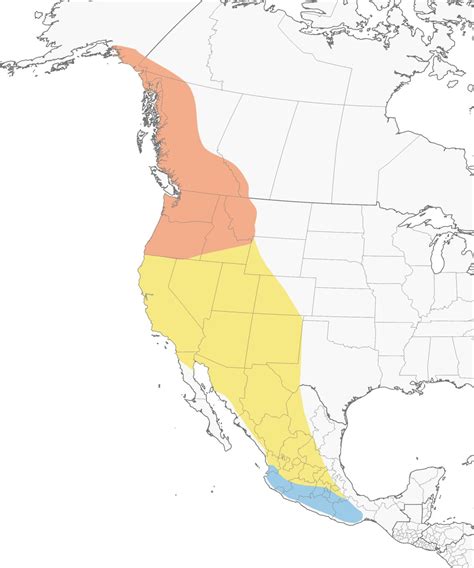 rufous-hummingbird-range-map - Mayne Island Conservancy