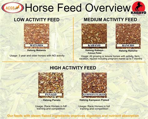 Horse Feeds | ACGS