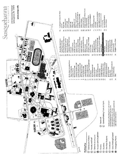 Susquehanna University Campus Map - Wynne Karlotte