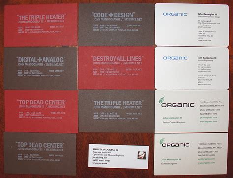 jm3 : director, user experience : my business cards | Flickr