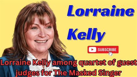 Lorraine Kelly among quartet of guest judges for The Masked Singer - YouTube