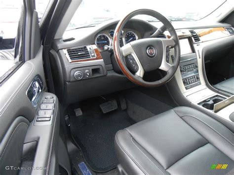 Ebony/Ebony Interior 2014 Cadillac Escalade Platinum AWD Photo #90905428 | GTCarLot.com