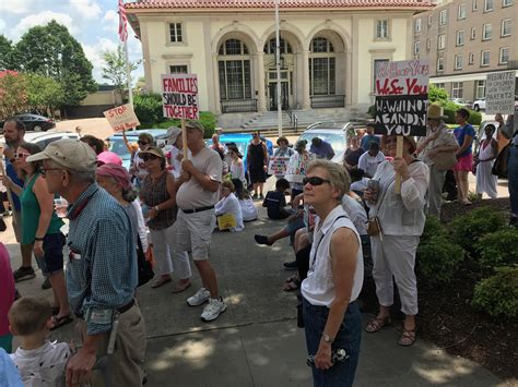 Protesters Rally In Greenville Against Trump's 'Zero-Tolerance ...