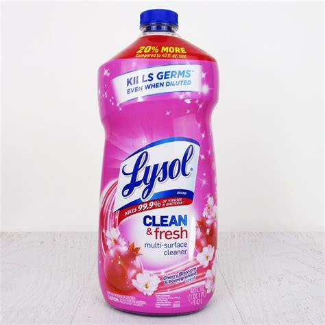 √ Lysol Floor Cleaner