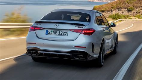 2023 Mercedes-AMG C63 S E Performance revealed: four-cylinder F1 hybrid power, here next year ...