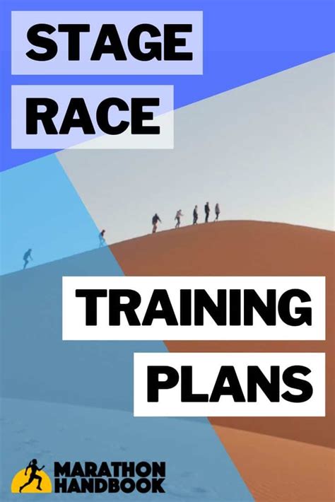 Marathon Handbook | Stage Race Training Plans