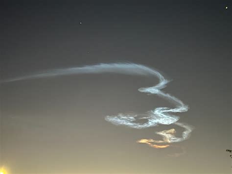 Strange Light In SoCal Sky Caused By Space Force Launch | Los Angeles ...