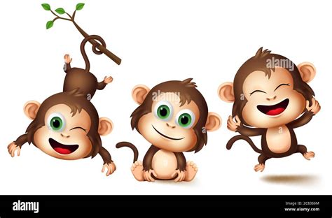 Monkey expressions Stock Vector Images - Alamy