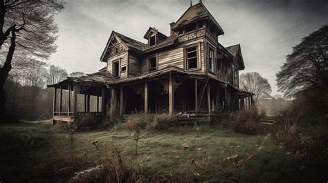 Decaying Abandoned House Near Me Background, Real Picture Of Haunted Houses Background Image And ...