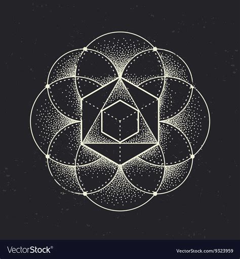 Sacred geometry Royalty Free Vector Image - VectorStock