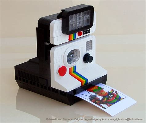 Lego Polaroid Camera Looks Fun | Ubergizmo