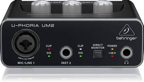 Behringer U-Phoria UM2 USB Audio Interface | DIYMobileAudio.com Car Stereo Forum