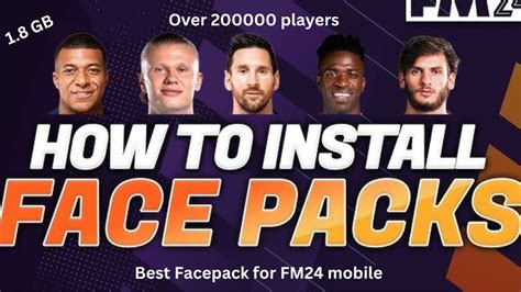 The BEST Facepack For Football Manager 24 Mobile! #fm24 #fm24mobile - YouTube