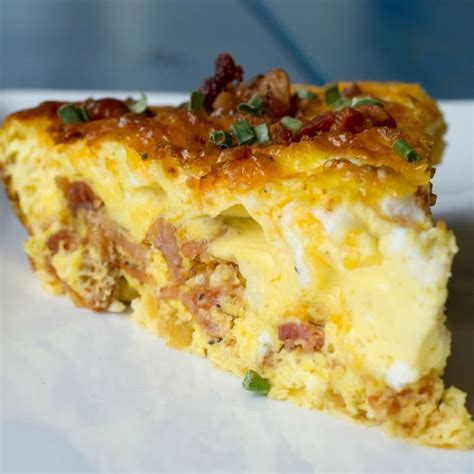 Foodista | Recipes, Cooking Tips, and Food News | BACON CHEDDAR QUICHE WITH RUTABAGA CRUST