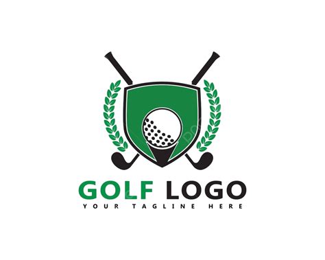 Golf Logo Template Vector Illustration Icon Man Illustration Golfing Vector, Man, Illustration ...