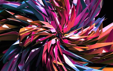 1680x1050 Colorful 3d Render Abstract 4k Wallpaper,1680x1050 Resolution ...