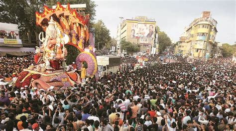 Pune: Ganesh immersion procession concludes after 26 hours, 36 minutes | India News,The Indian ...