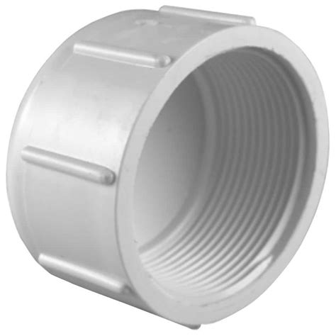 Charlotte Pipe 1/2 in. PVC Sch. 40 FPT Cap-PVC021170800HD - The Home Depot