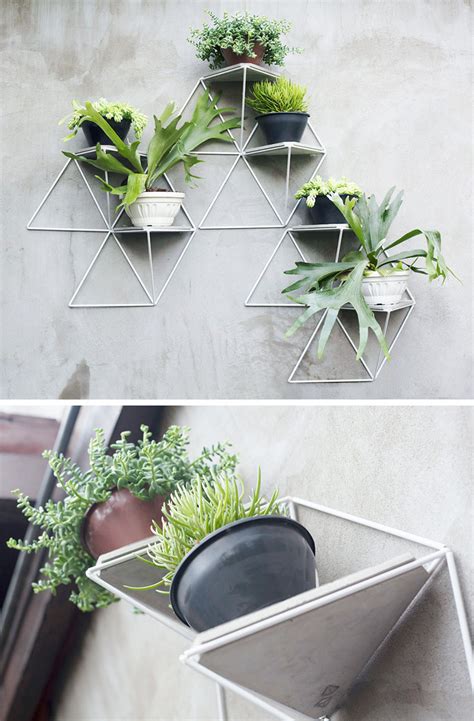 10 Modern Wall Mounted Plant Holders To Decorate Bare Walls | CONTEMPORIST