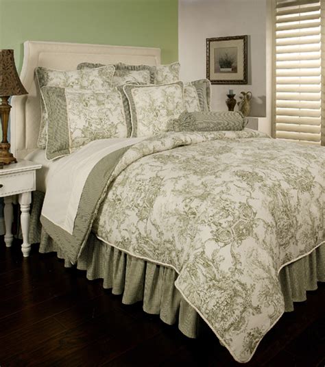 Country Toile Sage by Sherry Kline - BeddingSuperStore.com