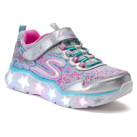 Skechers S Lights Galaxy Lights Girls' Light Up Shoes | Light up shoes ...