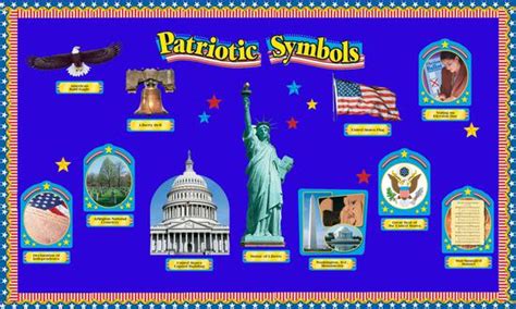 Patriotic Symbols! - Independence Day Bulletin Board – SupplyMe