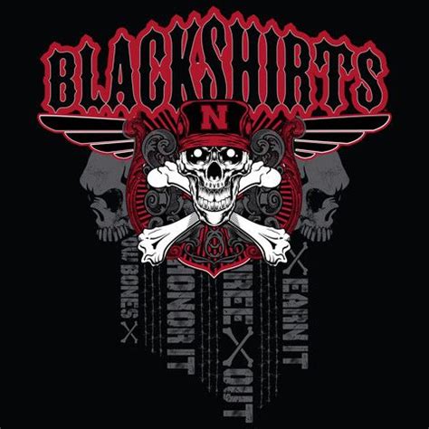 Nebraska Blackshirts Afflicted T-Shirt Art | My Style | Pinterest | Art, Black and Products