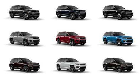 [Poll] 2022+ Jeep Grand Cherokee 4xe Color Options: Which Did You Order ...