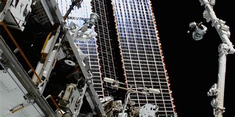 NASA astronauts successfully replace communication antenna outside space station | Fox Weather