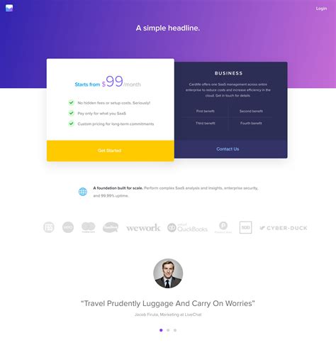 Pricing Page | Web design, Web design trends, Web design inspiration