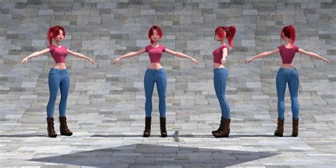 3D model character modeled 2 blender - TurboSquid 1458458