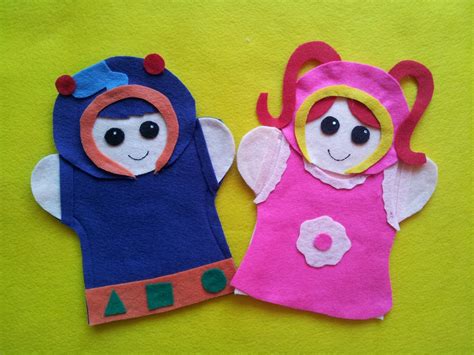 Team Umizoomi- felt hand Puppets - Puppets