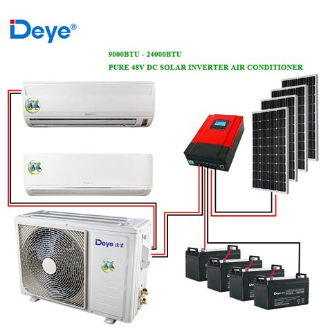 BTU24000 off Grid DC48V Solar Air Conditioner - China Solar Air ...