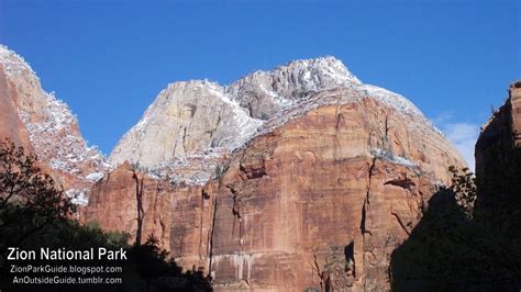 [Earth] Zion National Park - Snow On Peak[OS] : r/NoSillySuffix