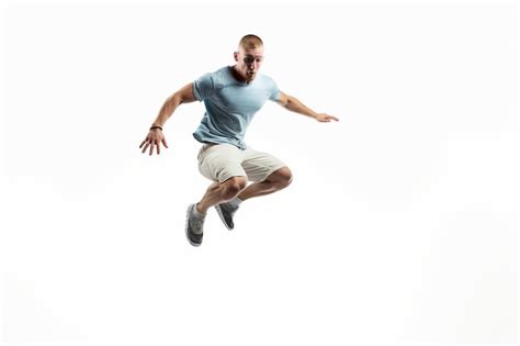 Premium AI Image | Acrobatic Parkour Stunt