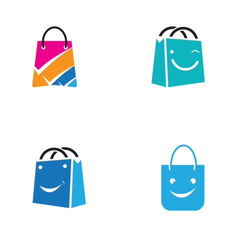 shopping bag logo vector illustration template 21872798 Vector Art at Vecteezy