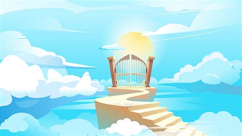 Heaven Cartoon Background by Cartoons.co on Dribbble