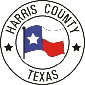 Harris county (Texas), seal - vector image