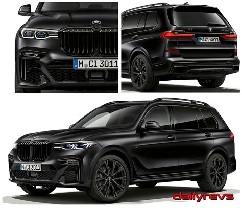 2022 BMW X7 M50i Frozen Black Edition - DailyRevs.com in 2021 | Bmw x7 ...