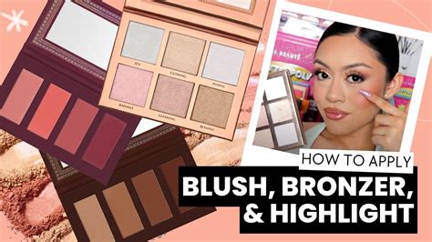 How to Apply Blush, Bronzer, and Highlight | ft. @_cristiiinaa⁠ - YouTube