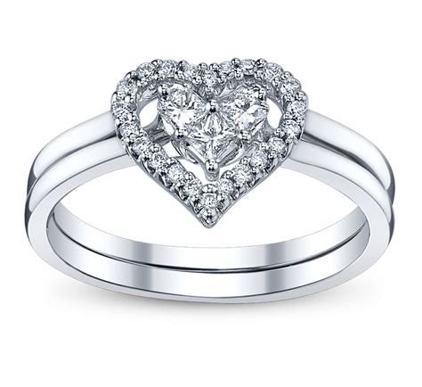 4 Perfect Heart & Bow Diamond Engagement Rings for the Holidays ...