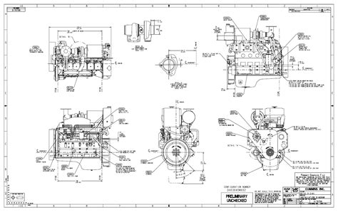 Cummins Engine Drawings - Seaboard Marine