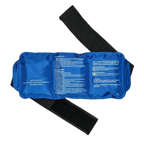 Topinon Ice Pack for Injury - 14"x6" Hot & Cold Ice Packs for Injuries Reusable - Adjustable Gel ...