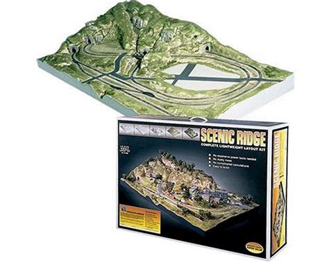 Woodland Scenics Scenic Ridge Layout Kit (N Scale) [WOOST1482] | Toys ...